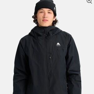 Burton Men's Black Hooded Snowboard Jacket